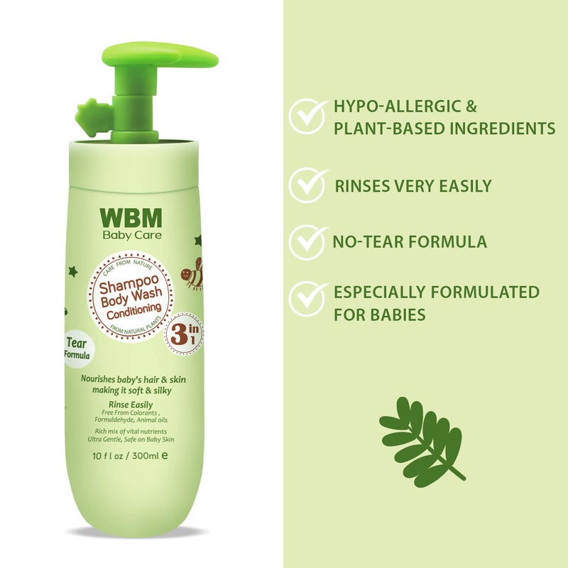 WBM Care Baby Gift Set | 5 Essential Baby Skin Care Products - Baby Lotion, Baby Shampoo, Face Cream, Baby Powder, and Baby Oil for Gentle and Complete Care - Image 3